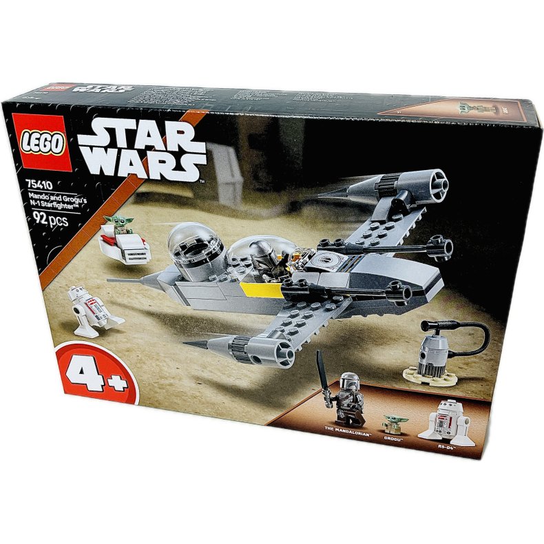 LEGO Star Wars: Mando And Grogu�s N-1 Starfighter (Model: 75410) (5702017-817606) (NY)