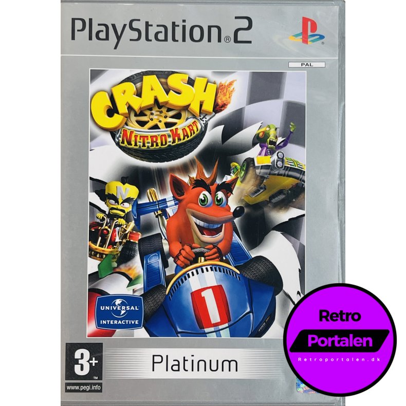 Crash Nitro Kart (Platinum) (PS2)