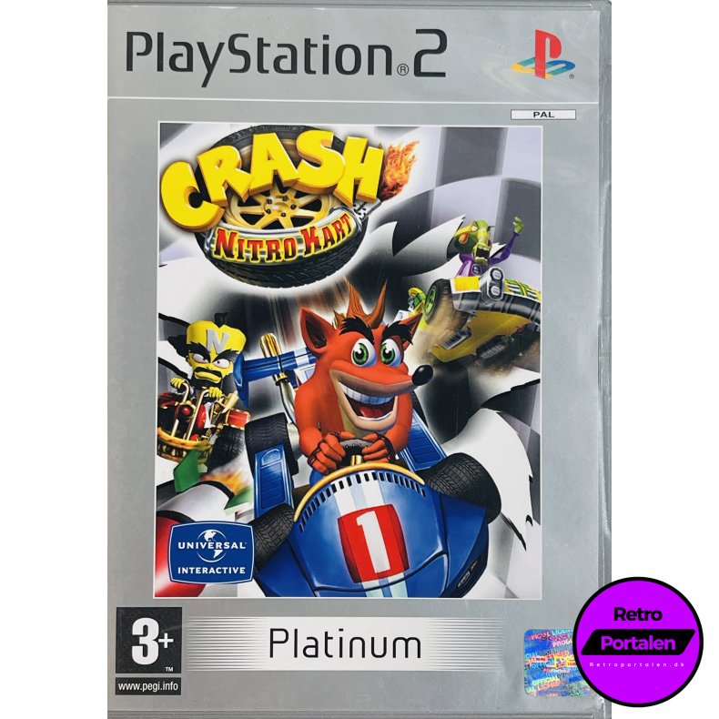 Crash Nitro Kart (Platinum) (PS2)