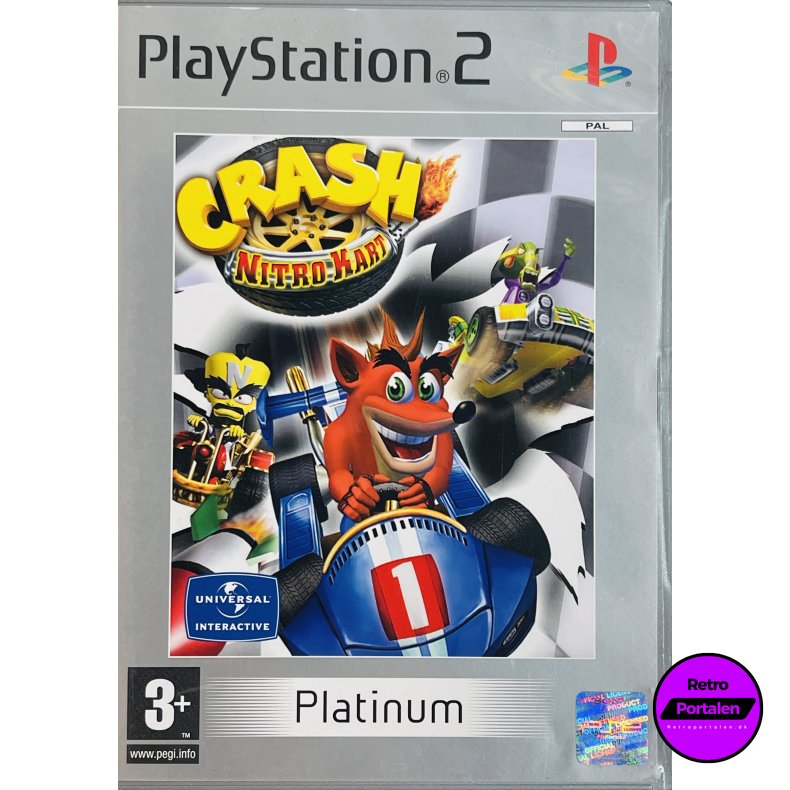 Crash Nitro Kart (Platinum) (PS2)