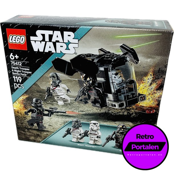 LEGO Star Wars: Death Trooper &amp; Night Trooper Battle Pack (Model: 75412) (5702017-817620) (NY)