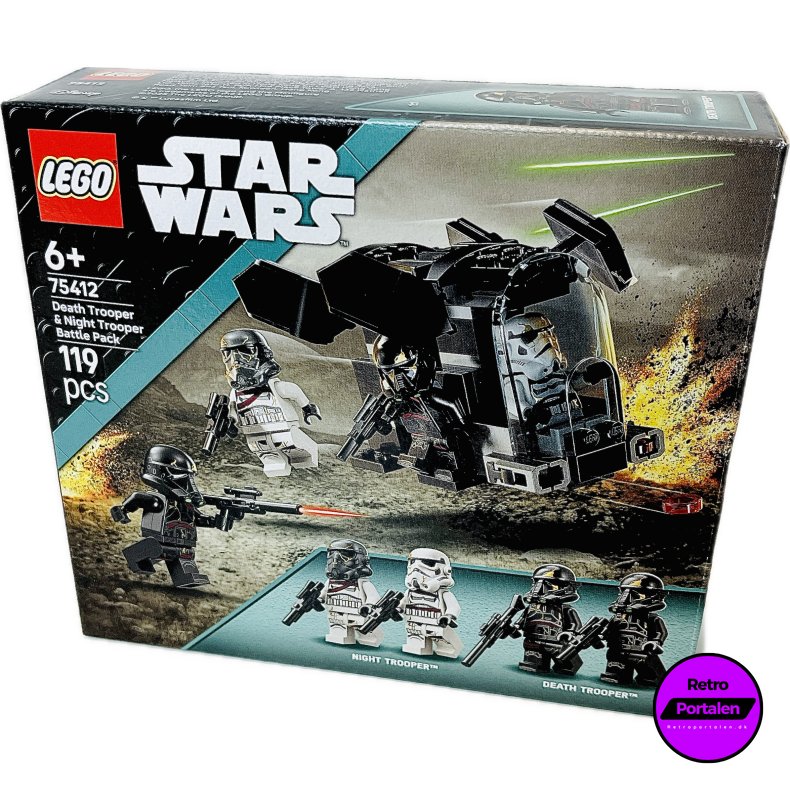 LEGO Star Wars: Death Trooper &amp; Night Trooper Battle Pack (Model: 75412) (5702017-817620) (NY)