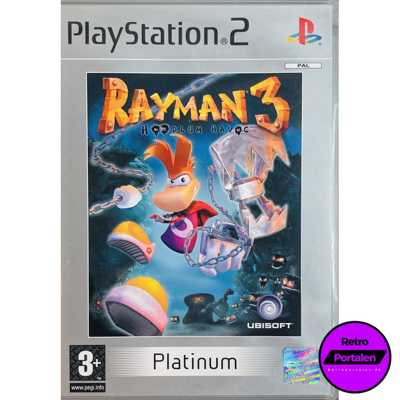 Rayman 3 Hoodlum Havoc (Platinum) (PS2)