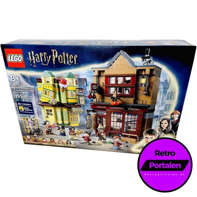 LEGO Harry Potter: Quality Quidditch Supplies &amp; Ice Cream Parlour (Model: 76452)(5702017-812908)(NY)