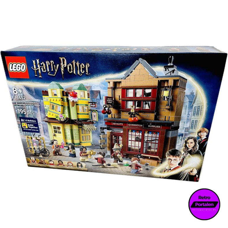 LEGO Harry Potter: Quality Quidditch Supplies &amp; Ice Cream Parlour (Model: 76452)(5702017-812908)(NY)