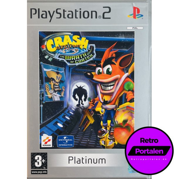 Crash Bandicoot The Wrath Of Cortex (Platinum) (PS2)