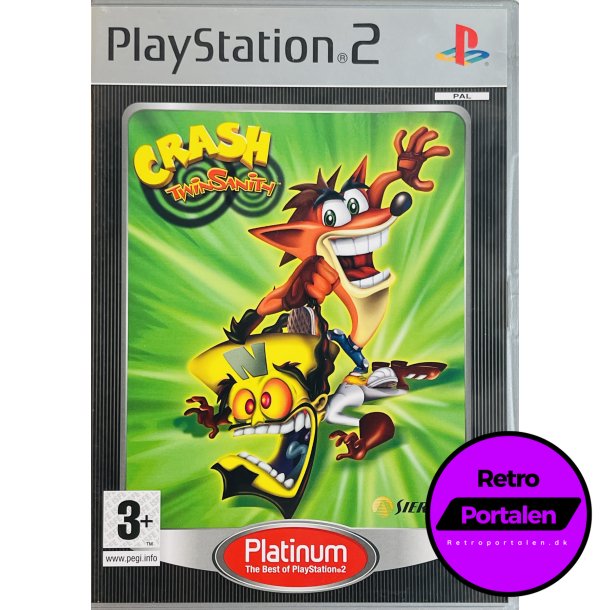 Crash Twinsanity (Platinum) (PS2)