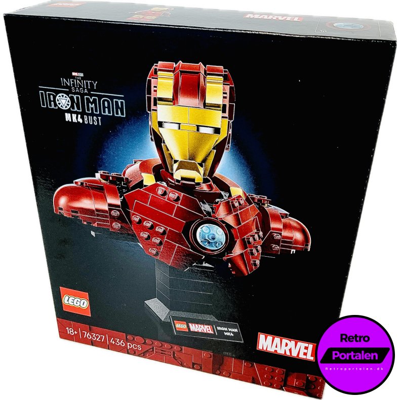 LEGO Iron Man MK4 Bust (Model: 76327) (5702017-824208) (NY)