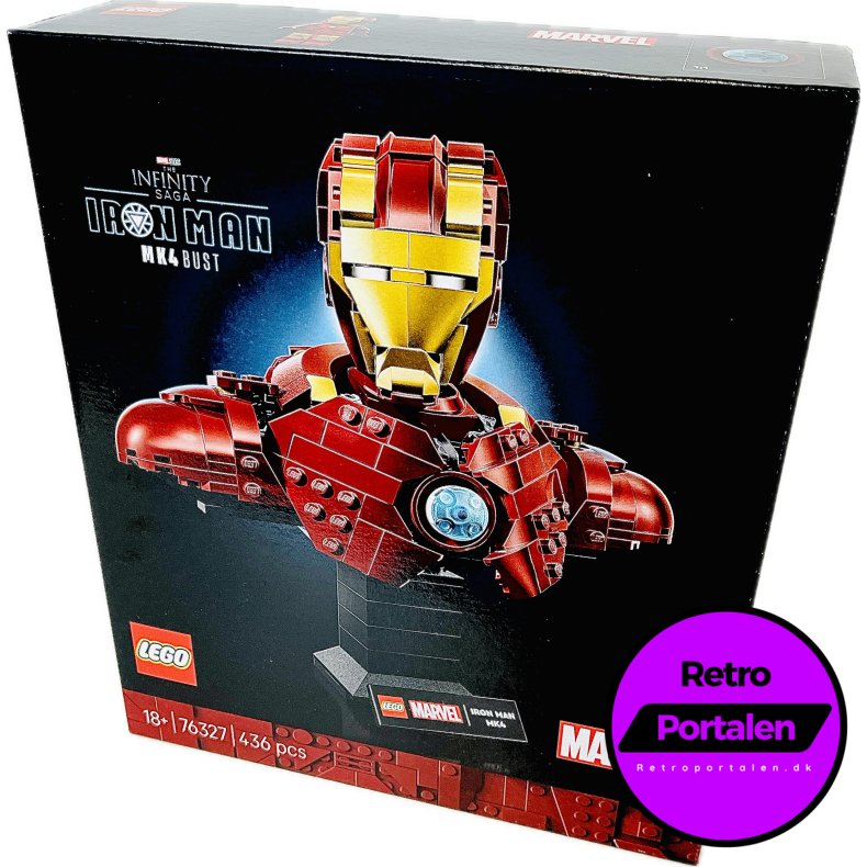 LEGO Iron Man MK4 Bust (Model: 76327) (5702017-824208) (NY)