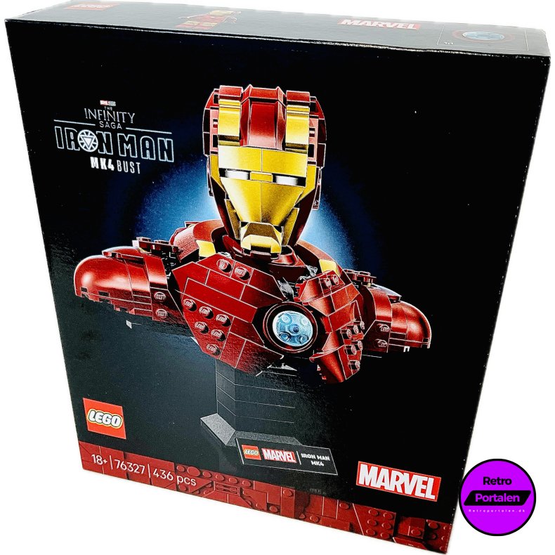 LEGO Iron Man MK4 Bust (Model: 76327) (5702017-824208) (NY)