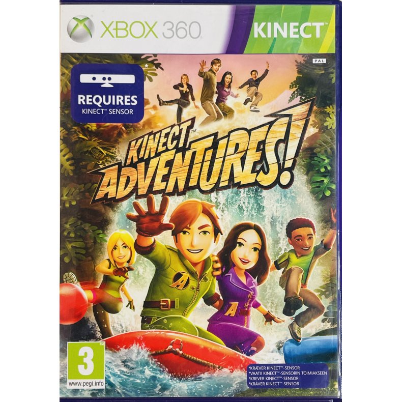 Kinect Adventures! (Kr�ver Kinect Sensor) (Xbox 360)