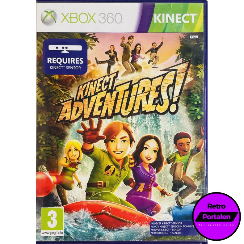 Kinect Adventures! (Kr�ver Kinect Sensor) (Xbox 360)