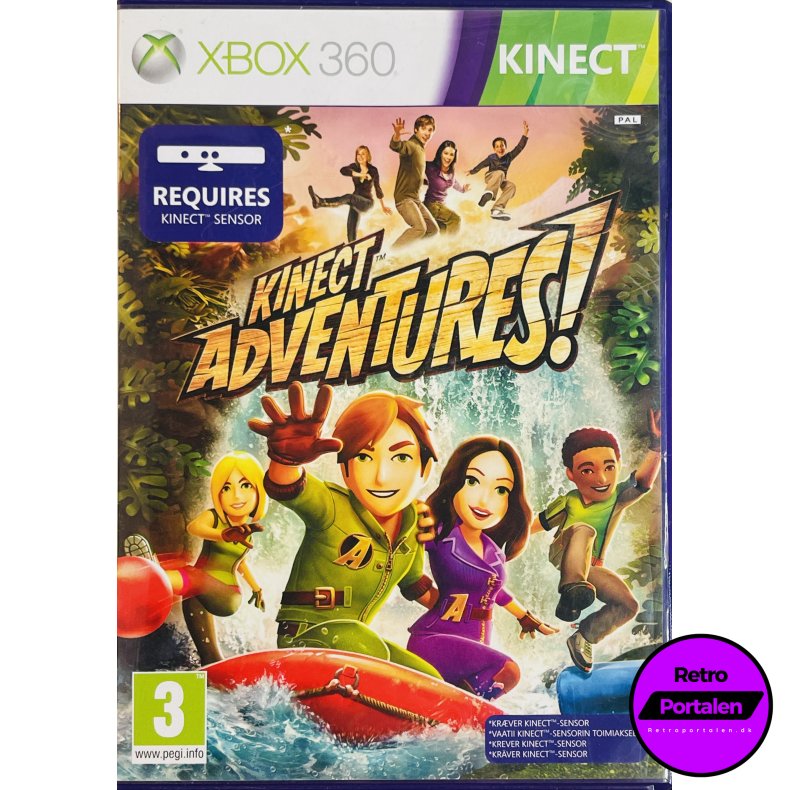 Kinect Adventures! (Krver Kinect Sensor) (Xbox 360)