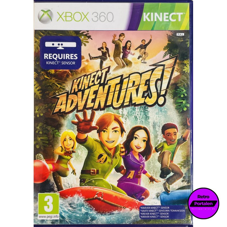 Kinect Adventures! (Kr�ver Kinect Sensor) (Xbox 360)