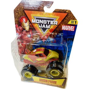Monster Jam Iron Man 1:64 Single Packs (NY) (681147039162 & 681147014770) 