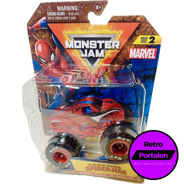 Monster Jam Spider-Man 1:64 Single Packs (NY) (681147049727) 