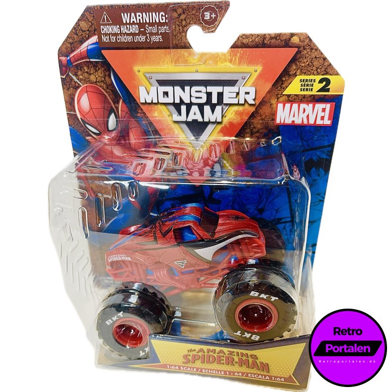 Monster Jam Spider-Man 1:64 Single Packs (NY) (681147049727) 