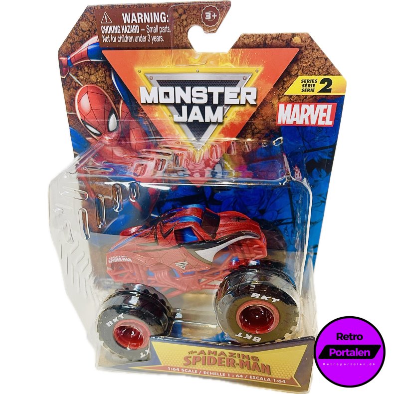 Monster Jam Spider-Man 1:64 Single Packs (NY) (681147049727) 