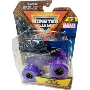 Monster Jam Black Panther (Serie 2) 1:64 Single Packs (NY) (681147049734) 