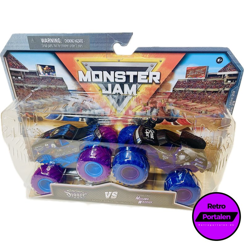 Monster Jam Son Uva Digger Vs. Mohawk Warrior 1:64 Die Cast 2 Pack (NY) (778988499511) 