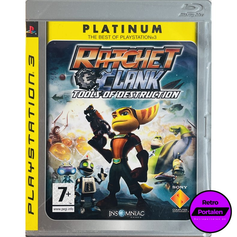 Ratchet &amp; Clank: Tools Of Destruction (Platinum) (PS3)