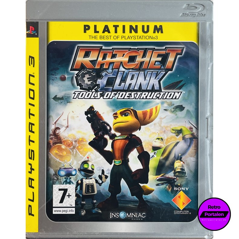 Ratchet &amp; Clank: Tools Of Destruction (Platinum) (PS3)