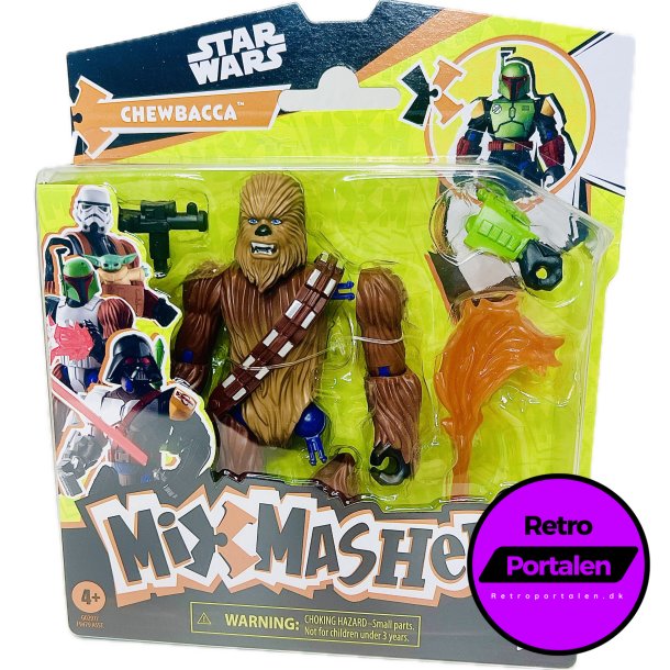 MixMashers Chewbacca Action Figure (Star Wars) (NY) (5010996247896) 