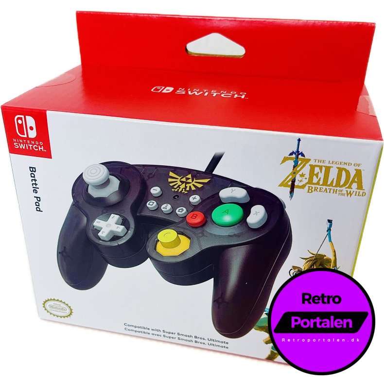 Hori Gamepad The Legend Of Zelda: Breath Of The Wild (NY) (Switch) (873124007169)