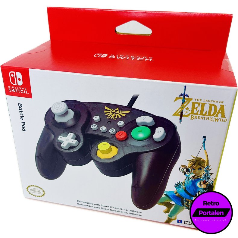 Hori Gamepad The Legend Of Zelda: Breath Of The Wild (NY) (Switch) (873124007169)