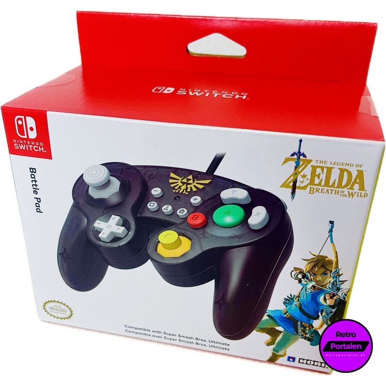 Hori Gamepad The Legend Of Zelda: Breath Of The Wild (NY) (Switch) (873124007169)