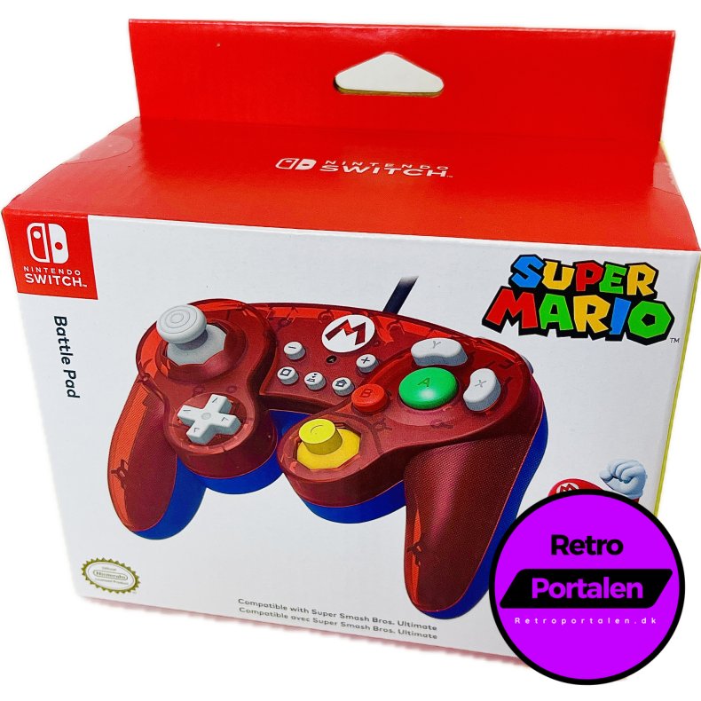 Hori Gamepad Super Mario (NY) (Switch) (873124007152)