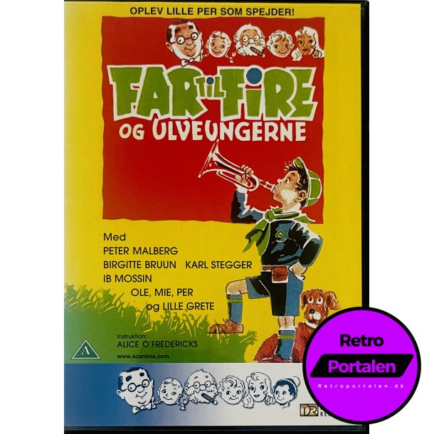 Far Til Fire Og Ulveungerne (DVD)