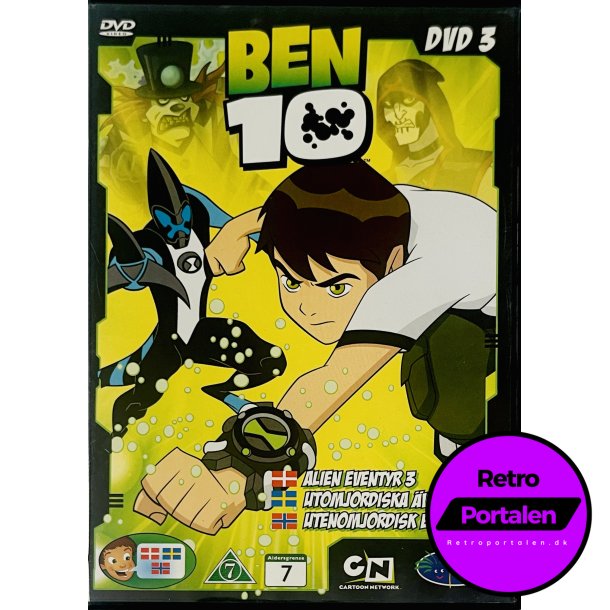 Ben 10: Alien Eventyr 3 (DVD)