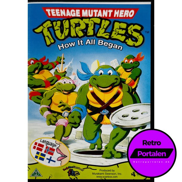 Teenage Mutant Hero Turtles: How It All Began (DVD)