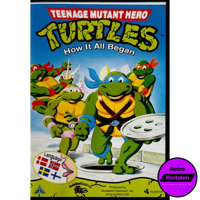 Teenage Mutant Hero Turtles: How It All Began (DVD)
