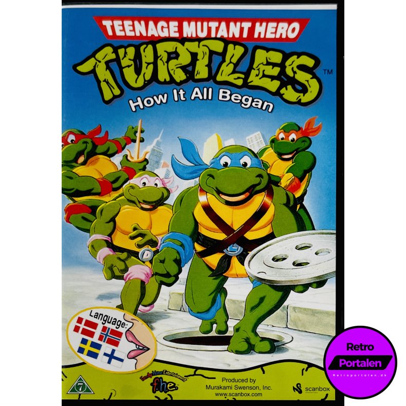 Teenage Mutant Hero Turtles: How It All Began (DVD)