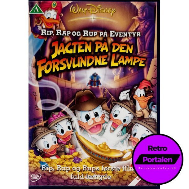 Rip, Rap Og Rup P Eventyr: Jagten P Den Forsvundne Lampe (DVD)