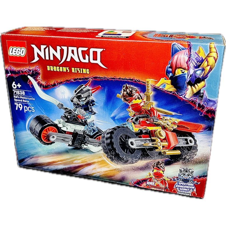 LEGO Ninjago: Kai�s Motorcycle Speed Race (Model: 71838) (5702017-815718) (NY)