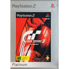 Gran Turismo 3 A-Spec (Platinum) (PS2)