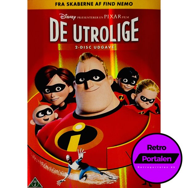 De Utrolige (2 Disc Udgave) (DVD)