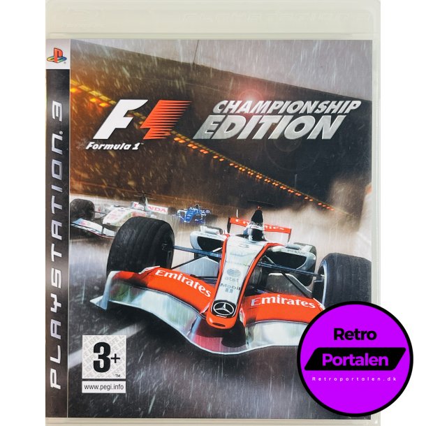 Formula One Championship Edition (PS3)