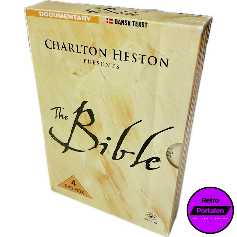 The Bible (Charlton Heston) (4 Disc Boks) (DVD)
