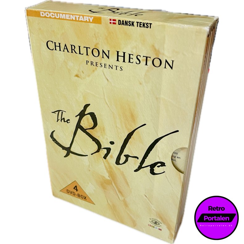 The Bible (Charlton Heston) (4 Disc Boks) (DVD)