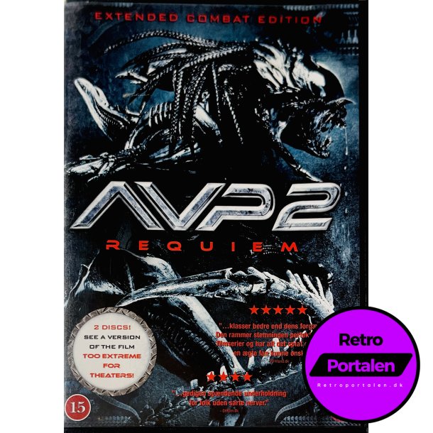 AVP2 Aliens Vs. Predator Requiem (Extended Combat Edition) (DVD)