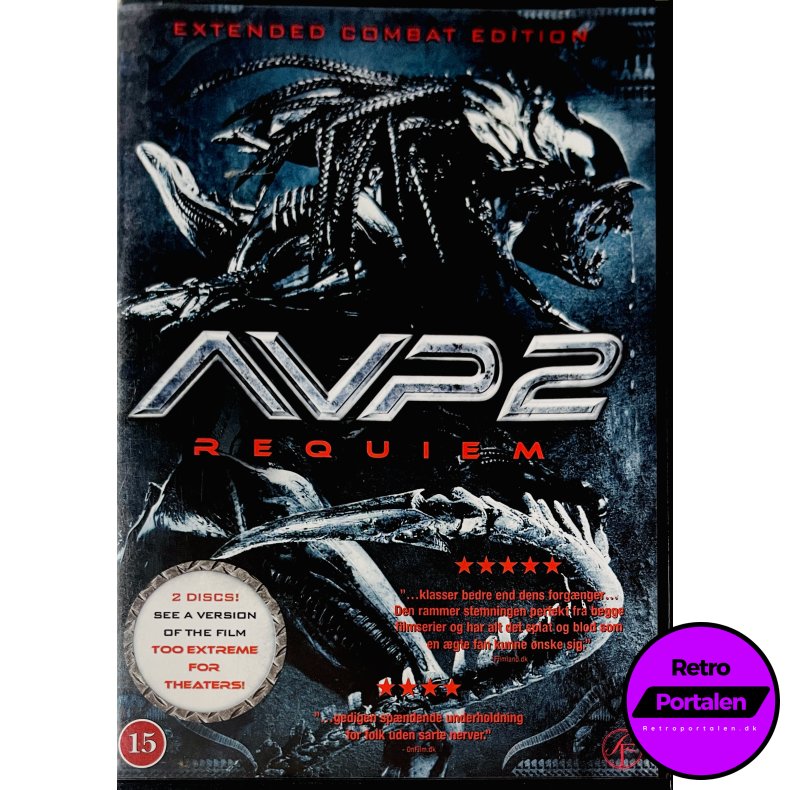 Aliens Vs. Predator 2: Requiem (Extended Combat Edition) (DVD)