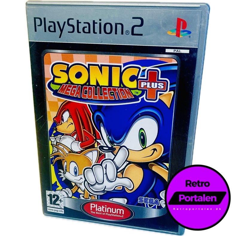 Sonic Mega Collection Plus (Platinum) (PS2)