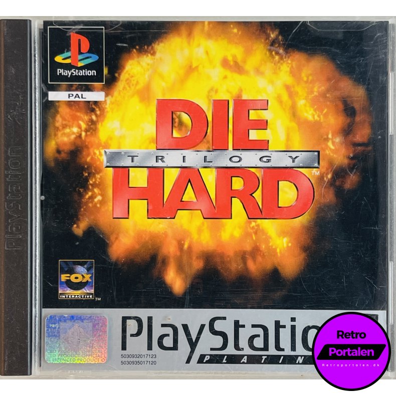 Die Hard Trilogy (Platinum) (PS1)