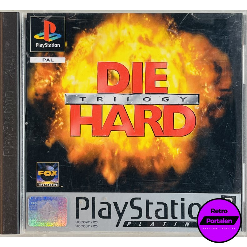 Die Hard Trilogy (Platinum) (PS1)