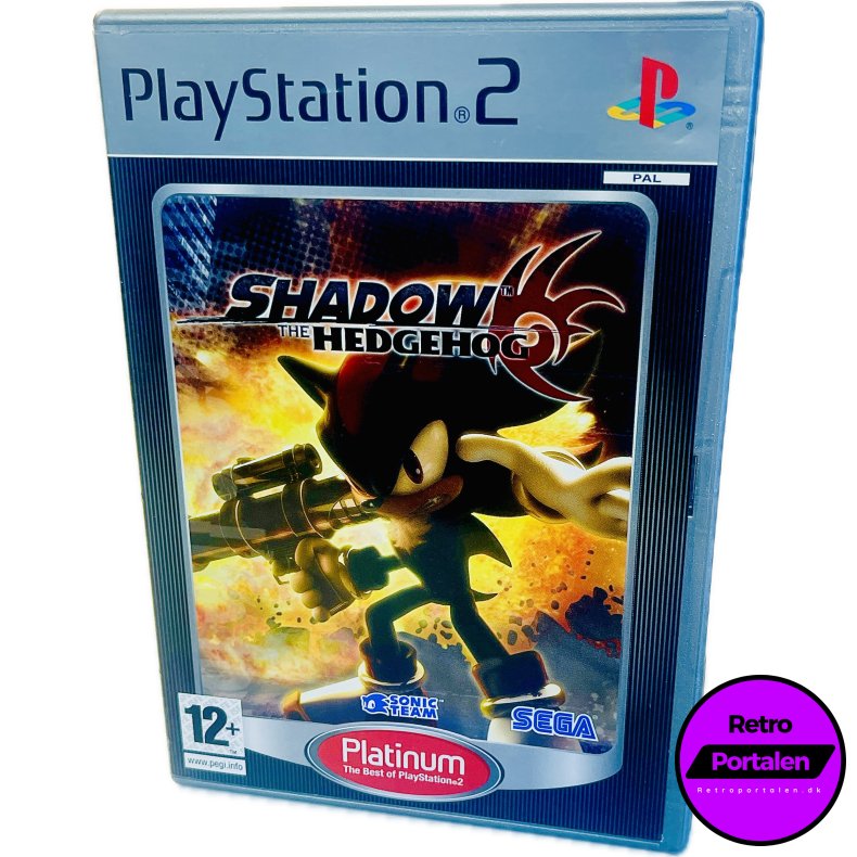 Shadow The Hedgehog (Platinum) (Stregkode Klisterm�rke P� Manual) (PS2)