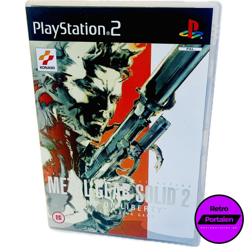 Metal Gear Solid 2: Sons Of Liberty (Med Bonus Disc) (PS2)